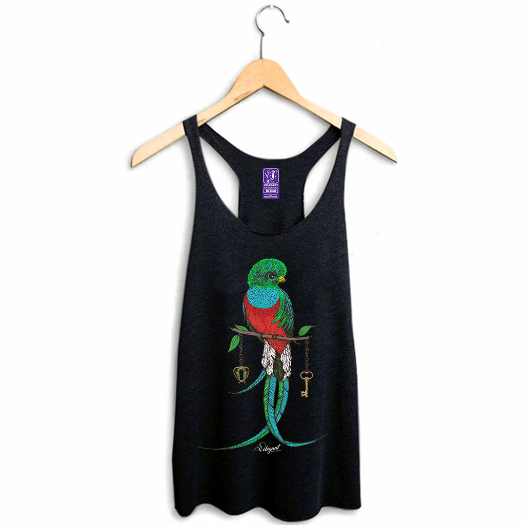 Quetzal Bird Racerback