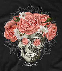 Skull Roses Racerback