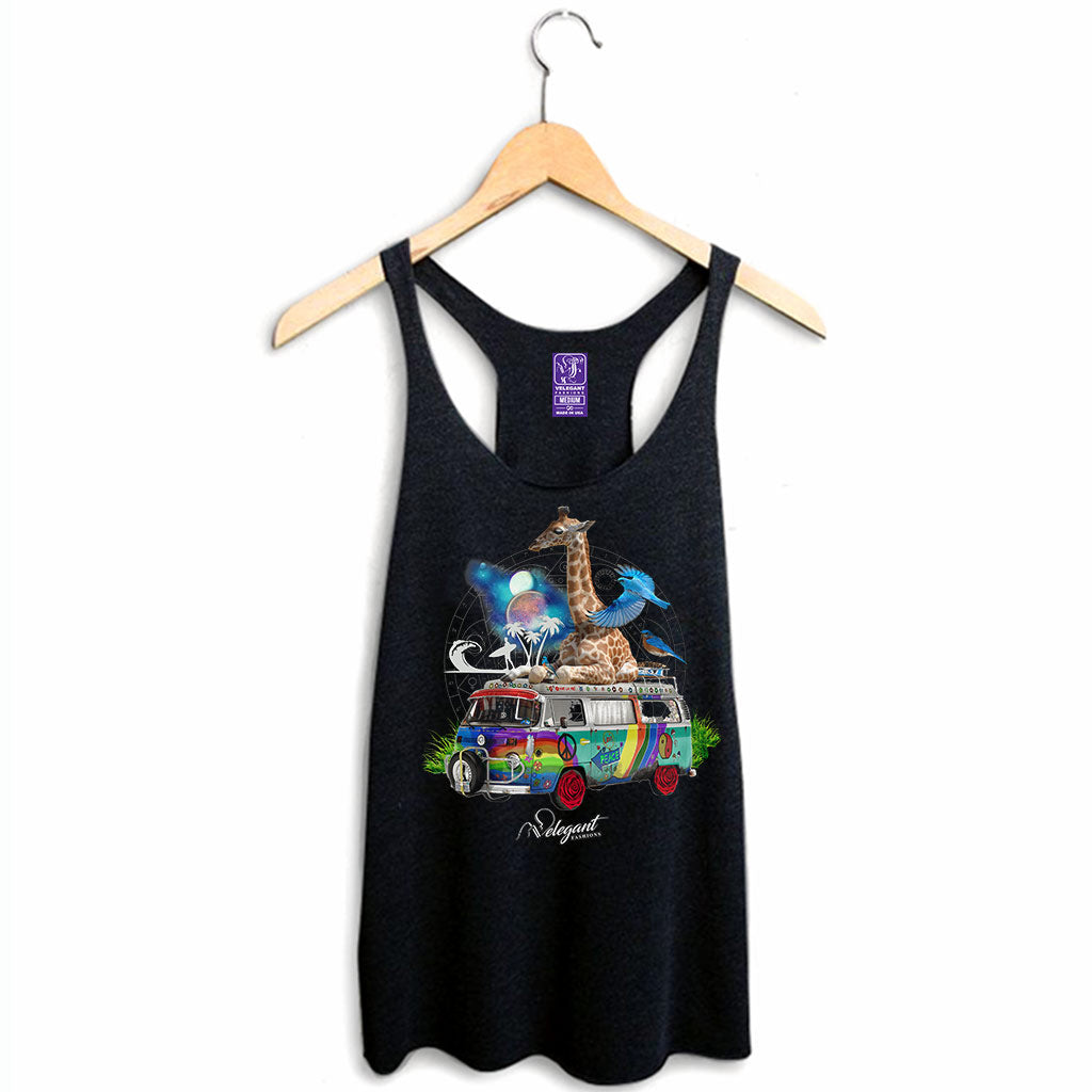 VS Bus Giraffe Racerback