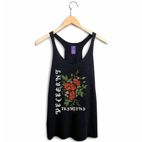 Velegant Poppy Racerback