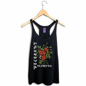 Velegant Poppy Racerback