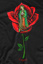 Load image into Gallery viewer, Virgin Mary Rose Bud T-Shirt