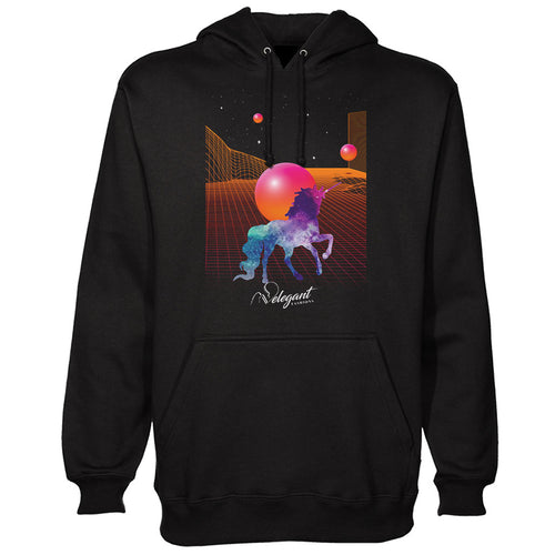 Wireframe Space Hoodie