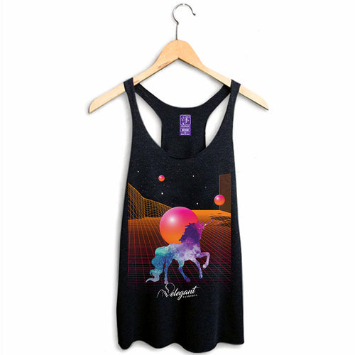 Wireframe Space Racerback